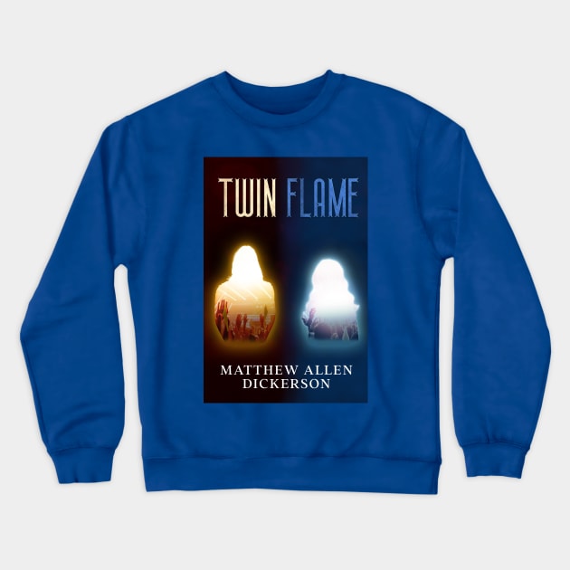 Twin Flame Crewneck Sweatshirt by Tagonist Knights Publishing